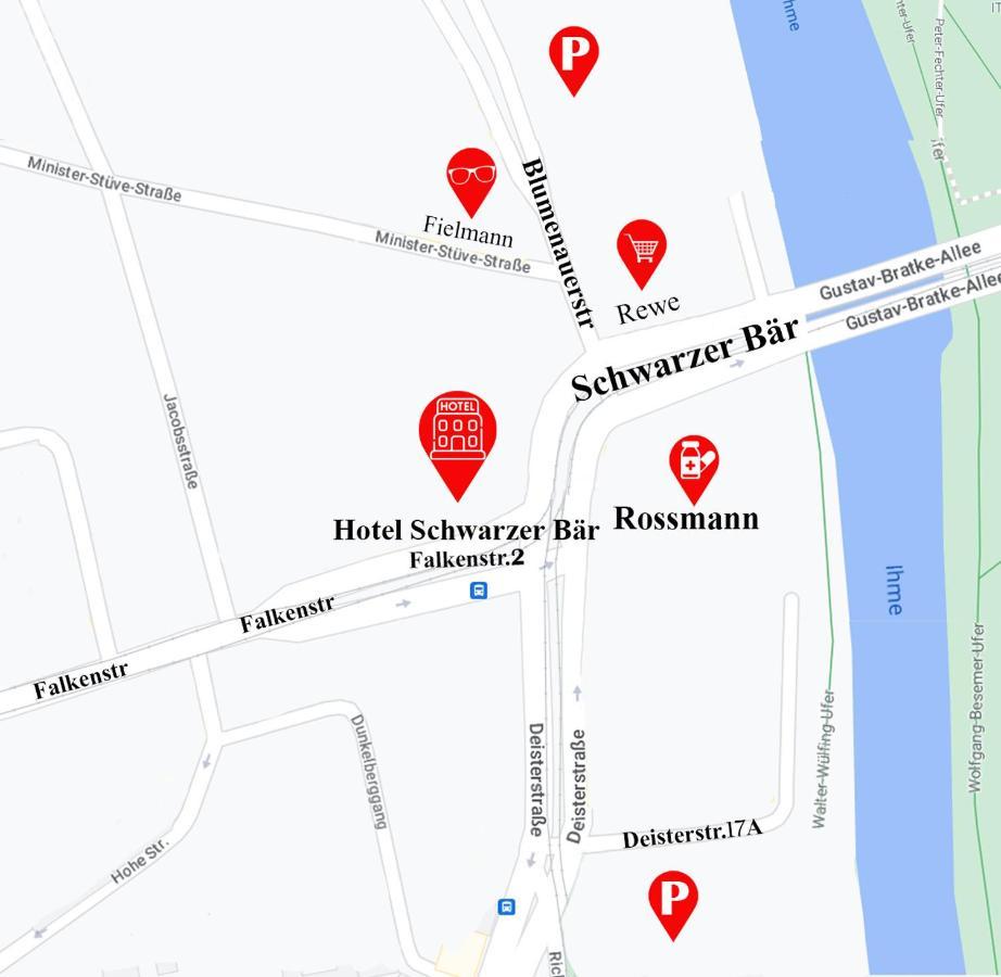 Hotel Schwarzer Baer Hannover Dış mekan fotoğraf